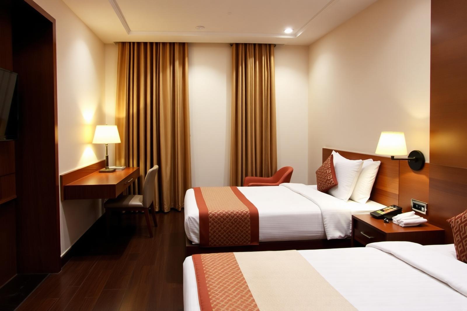 Standard Twin — hotel near Medanta Hospital Gurgaon